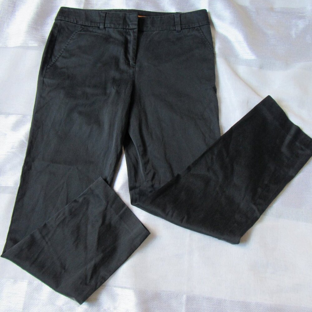 Tory Burch Women Pants sz.6, Navy, blend Silk